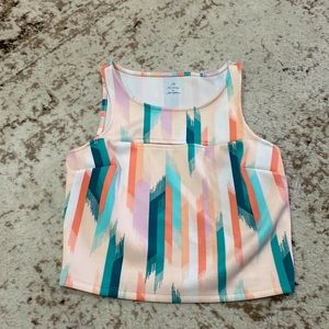 Decree long line crop top. Size medium